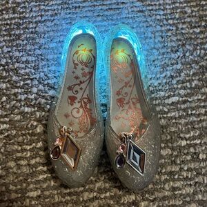 Girls Cinderella glass slippers from Disney store size 11/12
